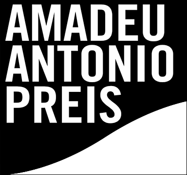 Logo des Amadeo Antonio Preises
